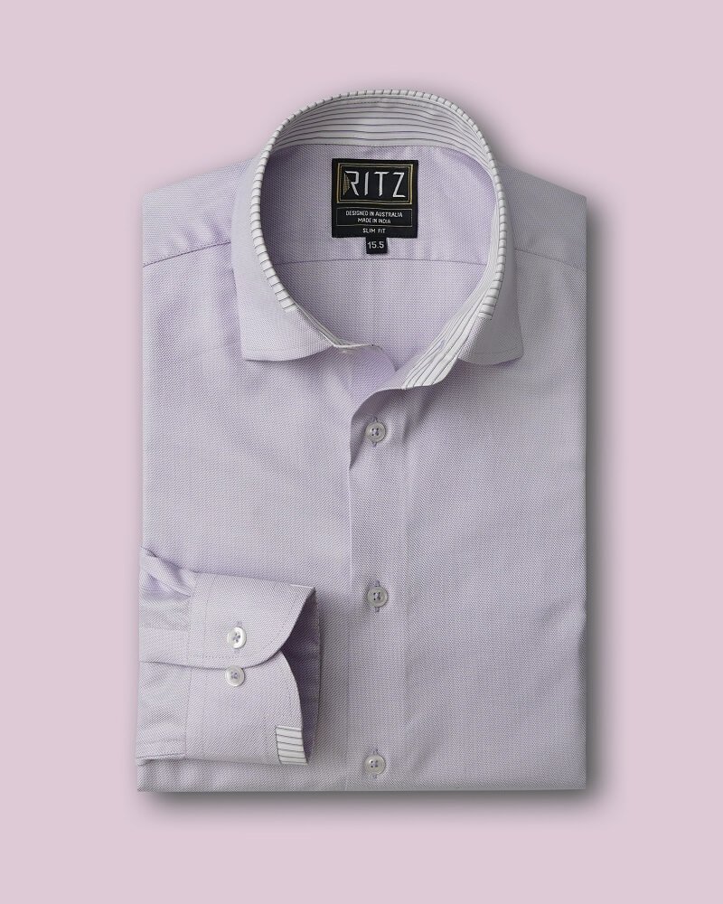 Folded Ritz shirt with brand label