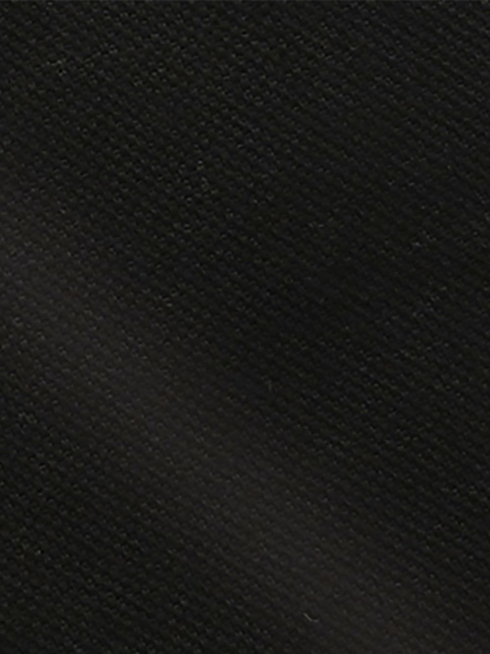 Cotton Chino with Jacquard Weave and Extra Stretch - Black
