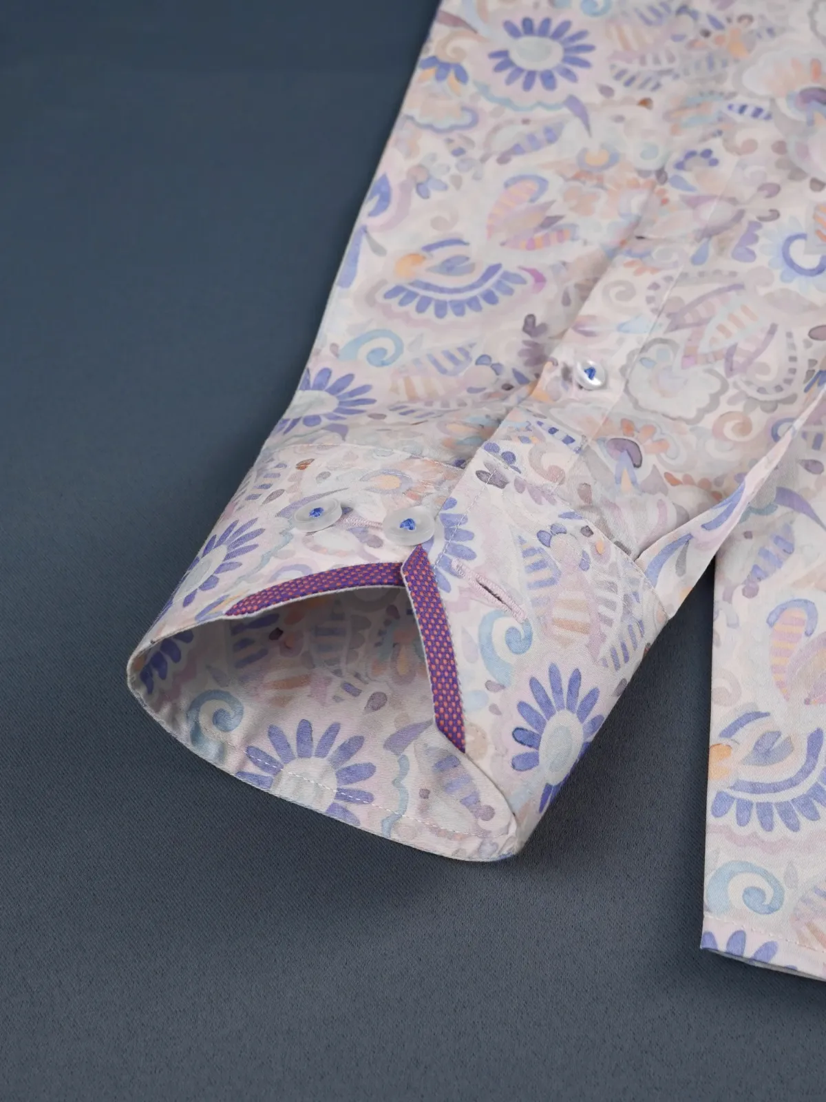 Soft, Pastel Floral Print Whisperflora Shirt