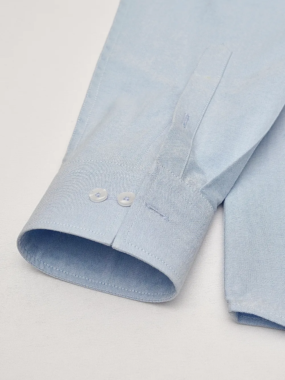 Oxford Button down Collar Shirt - Sky Blue