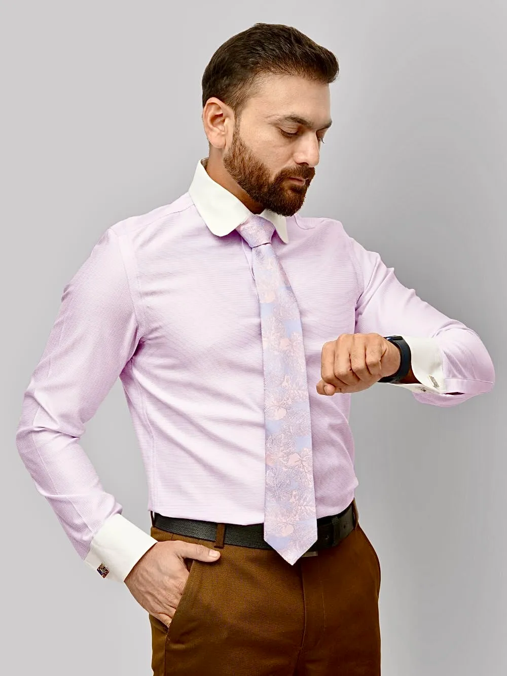 Non-Iron Pure Cotton Light Pink Winchester Shirt