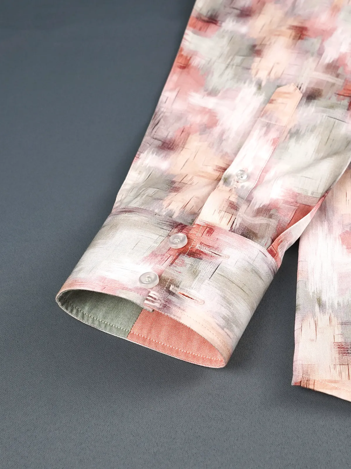 Pure Cotton Watercolour Autumn Shirt