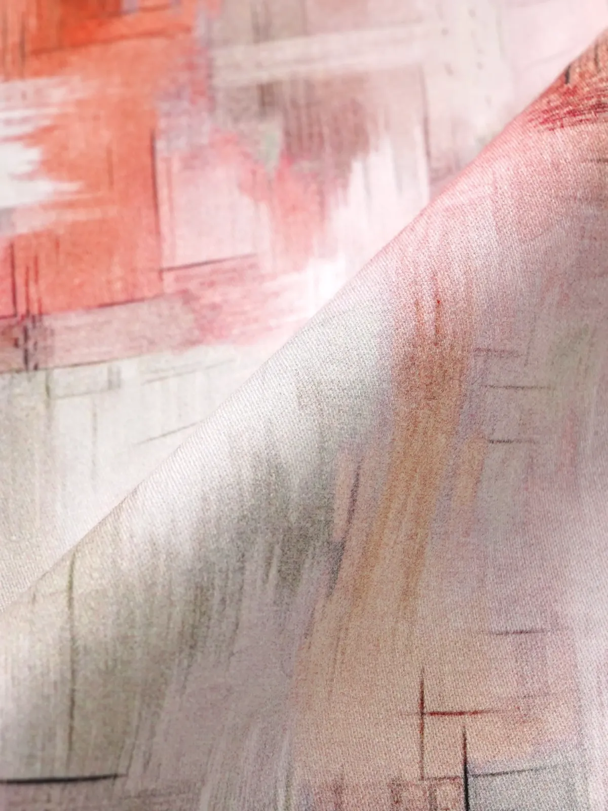 Pure Cotton Watercolour Autumn Shirt