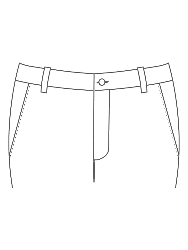 Bottom Slant Pocket