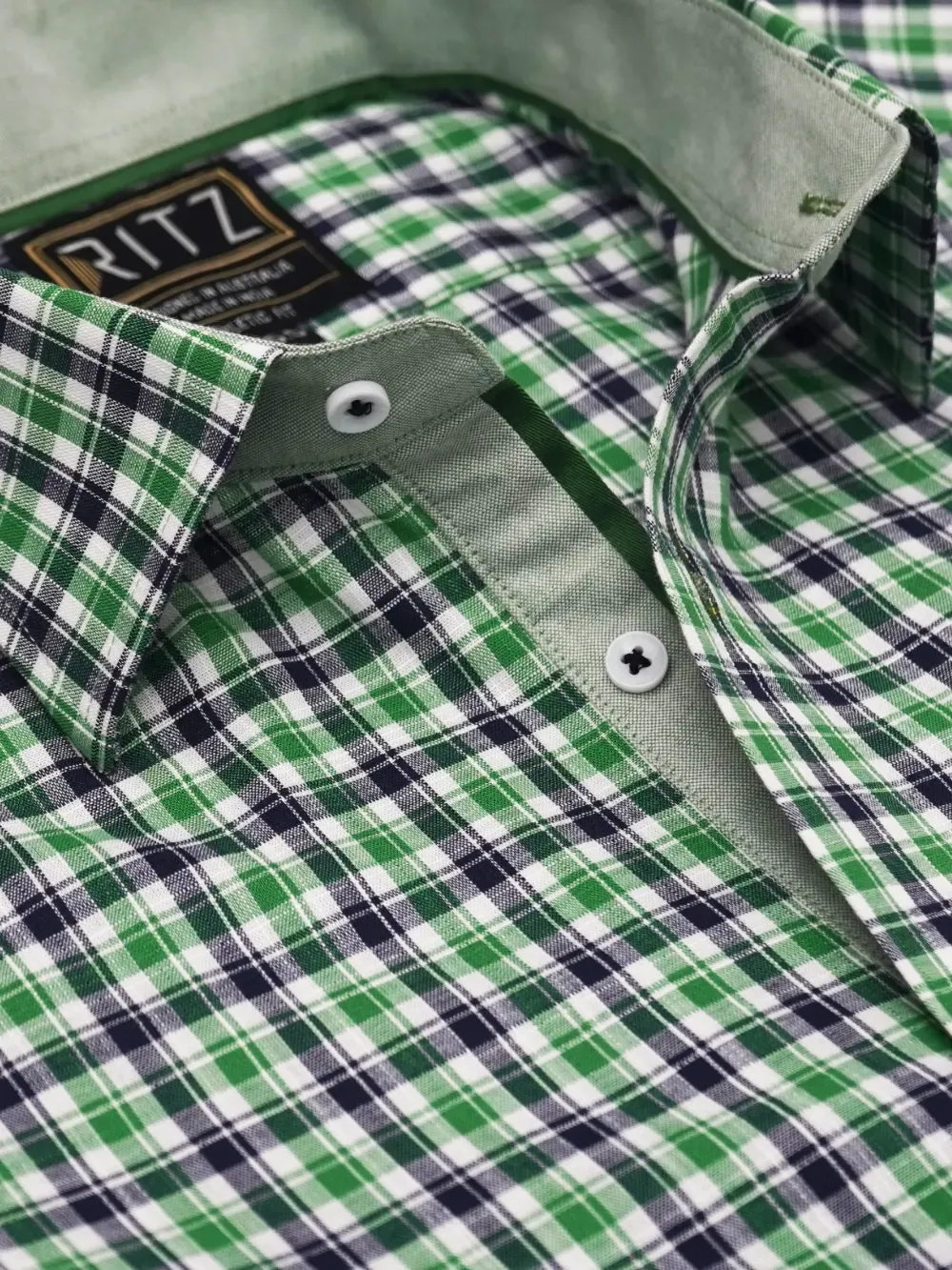 Pure Cotton Olive Designer Pair