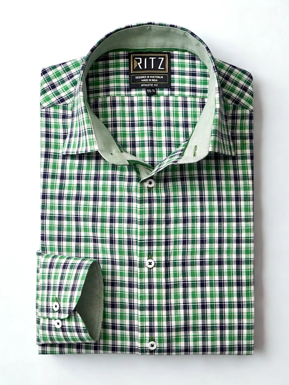 Pure Cotton Olive Designer Pair