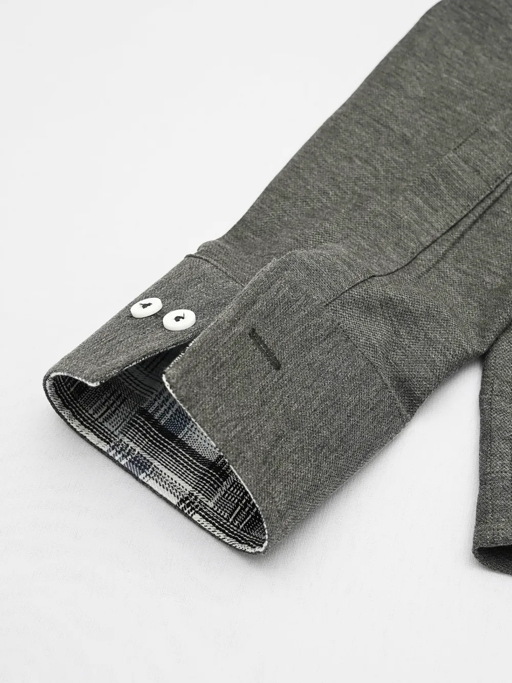 Pure cotton Extra stretch Shirt and Viscose Grid Trousers Designer Pair