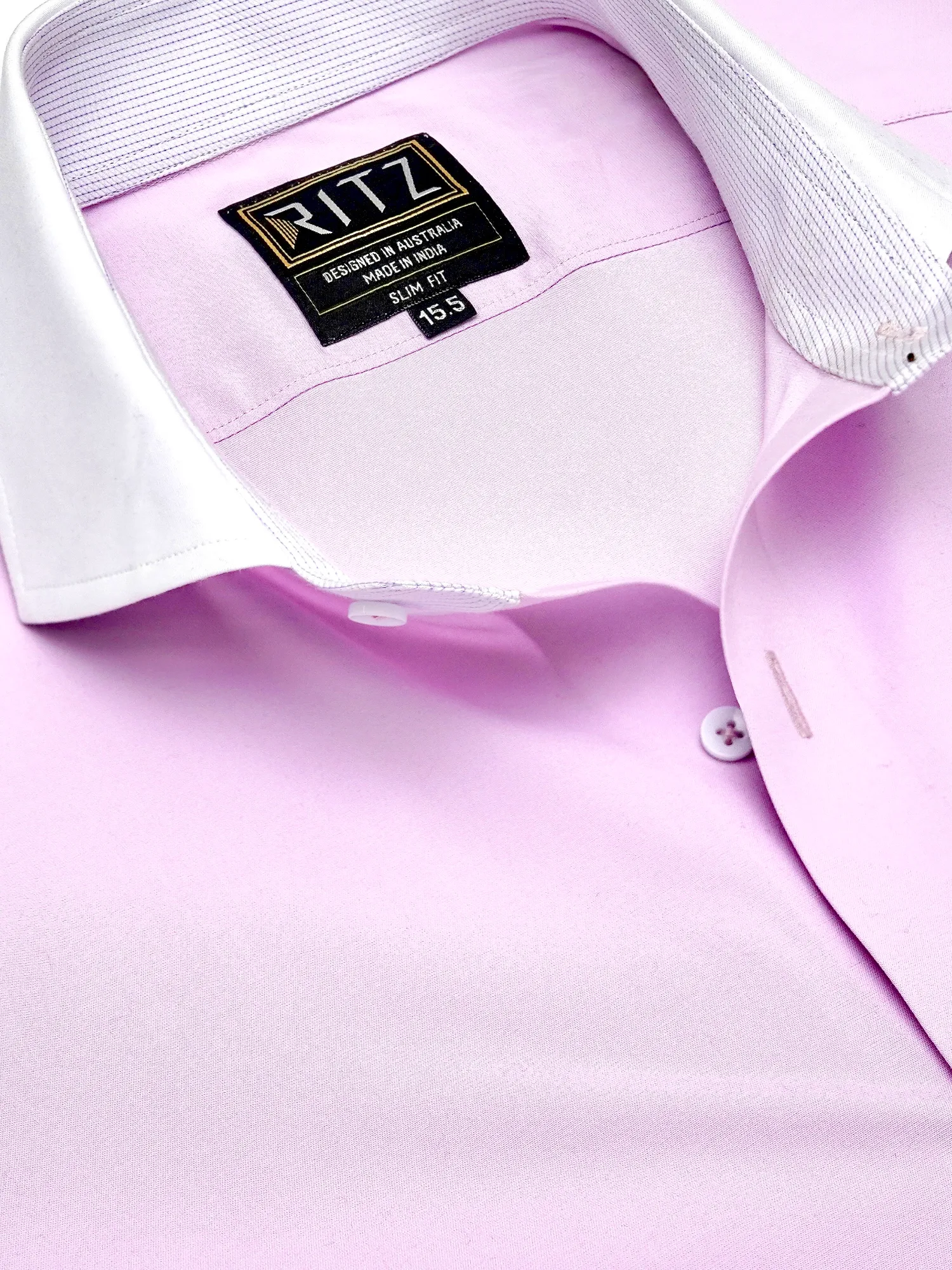 Cotton blend Non Iron Stretch Pink Winchester Shirt