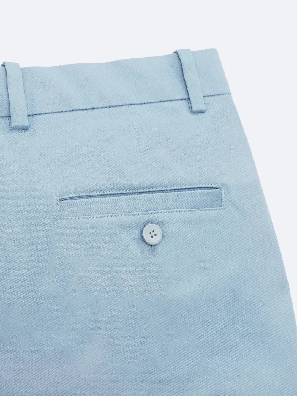 Hemp Shirt and Cotton Chino Pair – Blue and Burgundy